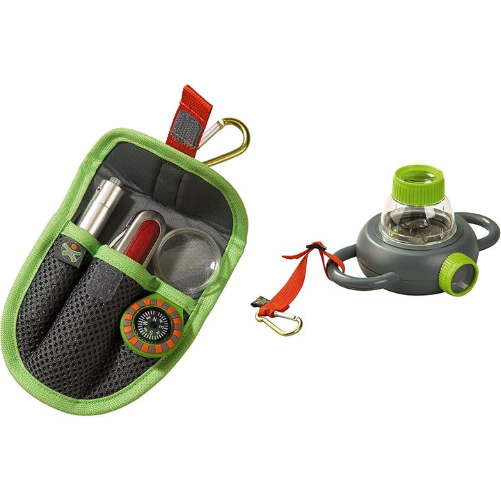HABA 300319 - Terra Kids Forschertasche & 301512 - Terra Kids Beobachtungslupe