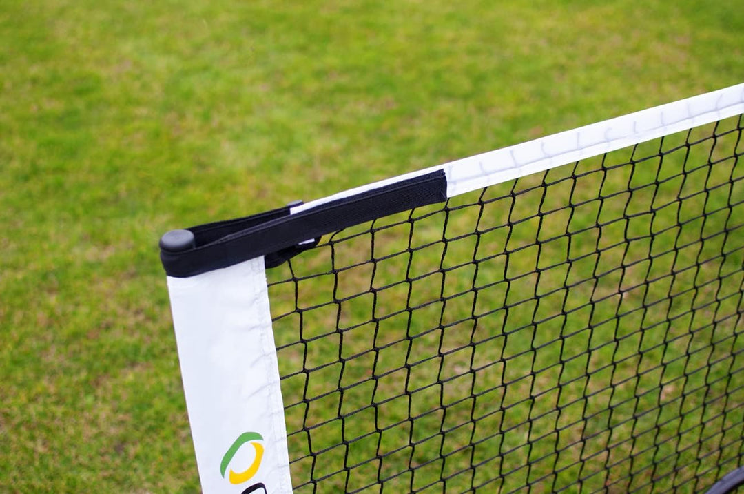 POWERSHOT Tennisfussballnetz aus Stahl - Grösse auswählbar - Ideal zur Verbesserung der Technik im G