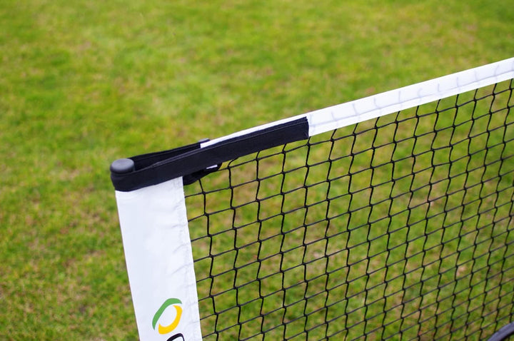 POWERSHOT Tennisfussballnetz aus Stahl - Grösse auswählbar - Ideal zur Verbesserung der Technik im G