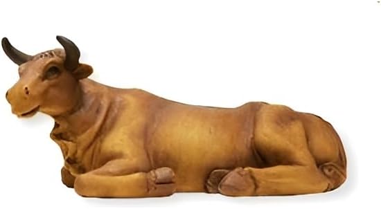 FADEDA 13x Krippenfiguren/Höhe:10 cm/handbemalt/detailgetreue Krippen Figuren - Weihnachten Tisch De