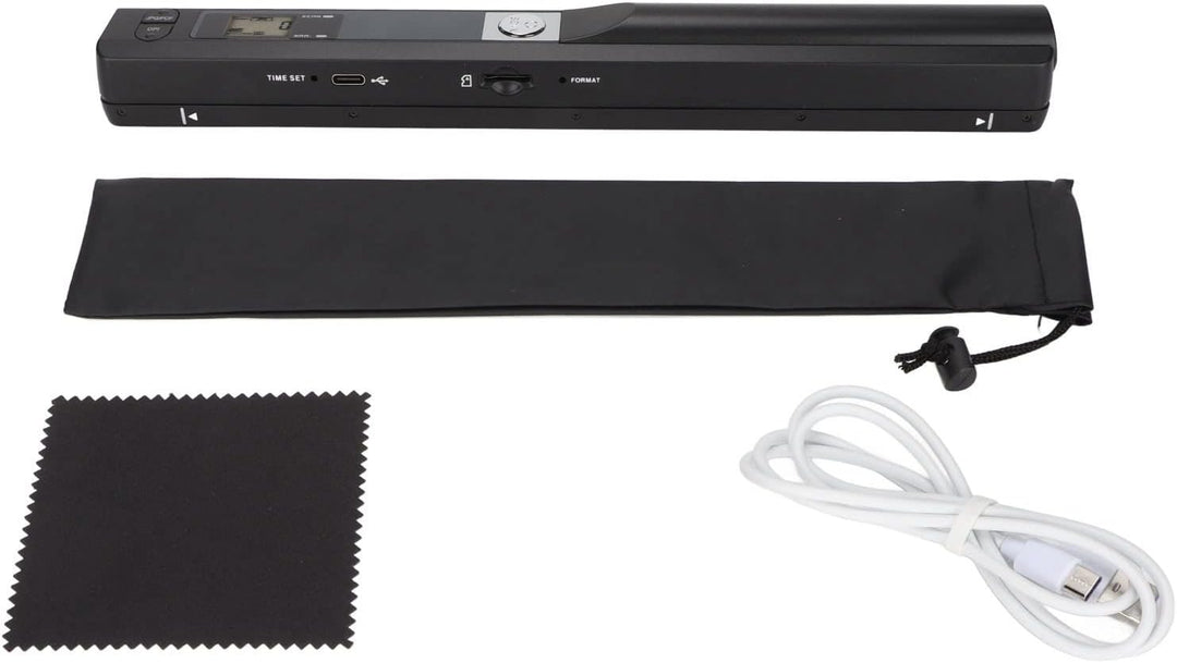 Bewinner Tragbarer Handscanner, Fotoscanner für A4-Dokumente, 900-DPI-Scanner für Dokumente, Fotos,