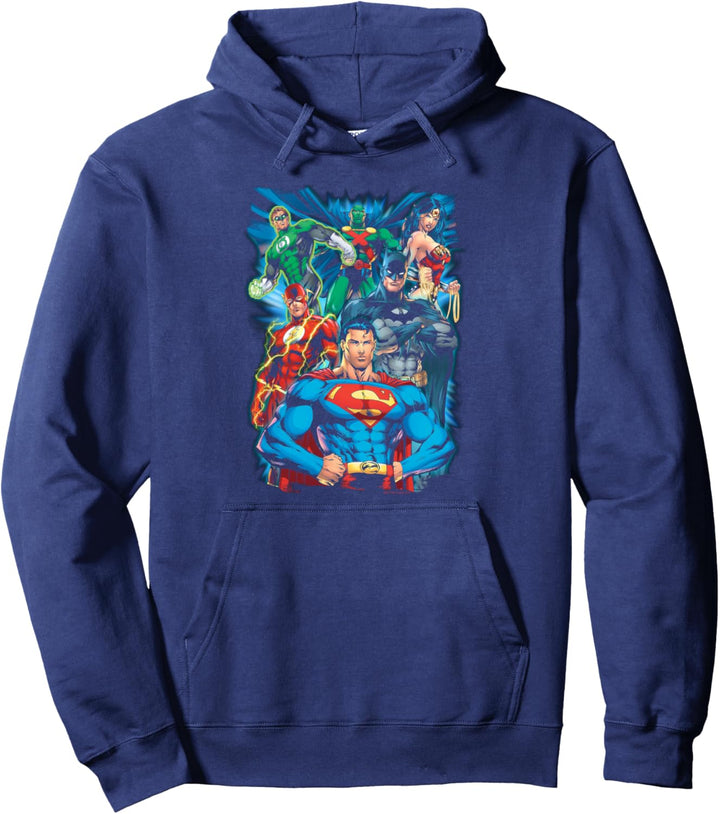 Justice League Justice Is Served Pullover Hoodie