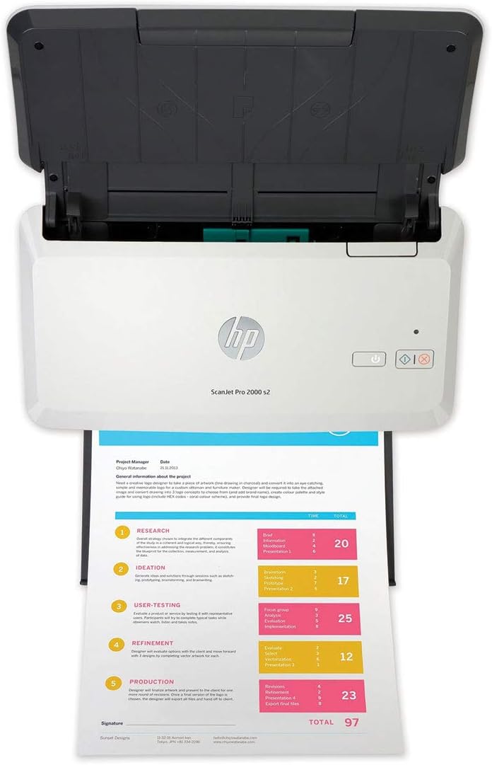 HP Scanjet Pro 2000 s2 Sheet-Feed - Dokumentenscanner - Desktop-Gerät - USB 3.0