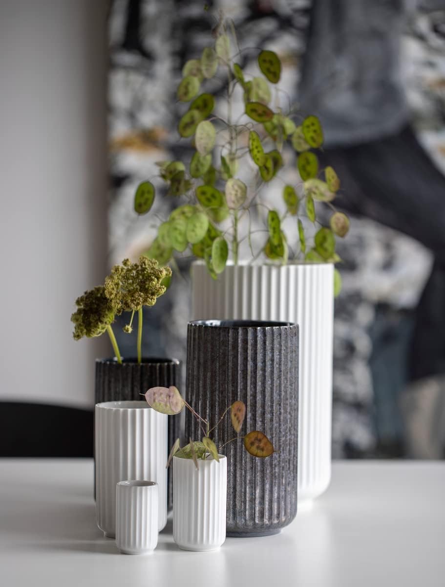 Lyngby Porcelæn Vase H38 cm Lyngby Designklassiker Zeitloses Design, Weiss H38 cm Weiss, H38 cm Weis