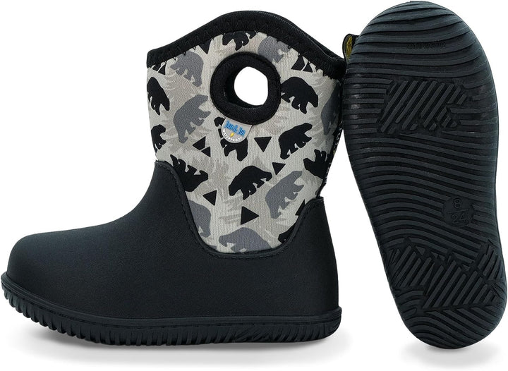 Jan &amp; Jul Wasserdichte Isolierte Winterstiefel mit Fleecefutter für Kinder, Super Leicht &amp; Waschbar