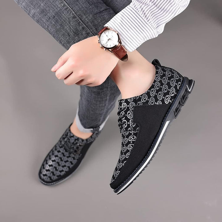 UIKGITP Casual Herren Business Schuhe Mode Spitze und Luxus Atmungsaktive Herren Bürobekleidung Fahr