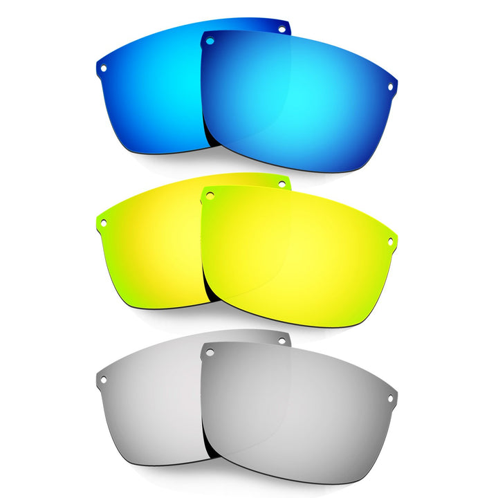 HKUCO Plus Mens Replacement Lenses For Oakley Carbon Blade - 3 pair