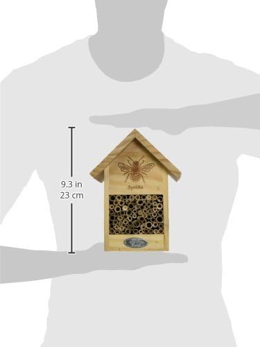 Esschert Design WA38 Bienenhaus mit Strichzeichnung, braun