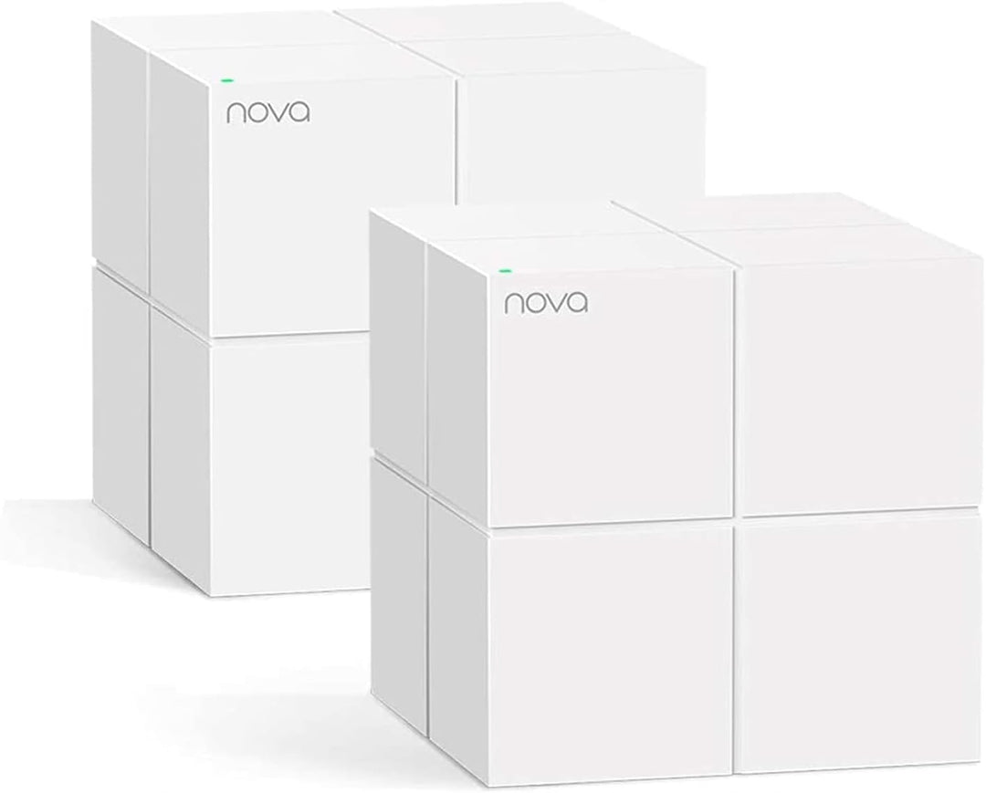 Tenda Nova MW6 Mesh WLAN System - AC1200 Dual Band WLAN Mesh System - Reichweite bis zu 330m² & 90 G