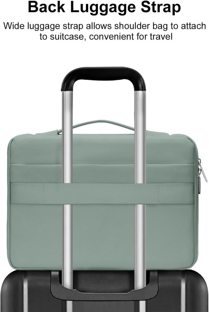 MOSISO 360 Schütz Laptoptasche 14 Zoll, 14 Zoll Laptop Tasche Hülle Kompatibel mit HP Lenovo Dell AS