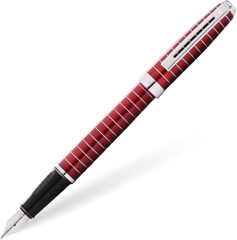 Sheaffer Prelude Füllhalter (Federstärke M=Mittel) Rot-Lack Rot Lack Mittel, Rot Lack Mittel