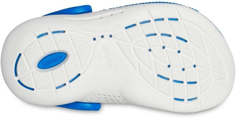 Crocs unisex-child Literide 360 Clog Clog, Navy/Bright Cobalt, 23/24 EU