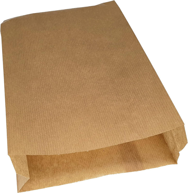 Loxato 1000 Brottüten Papier - Bäckertüten - Butterbrottüten Braun - Brotbeutel - Kraftpapier Tüten