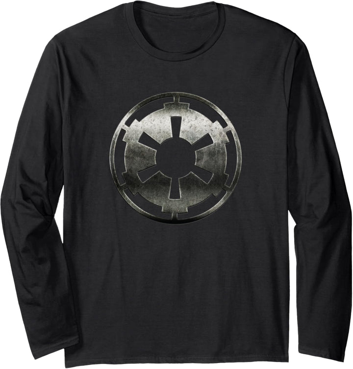 Star Wars Galactic Empire Metallic Icon Langarmshirt