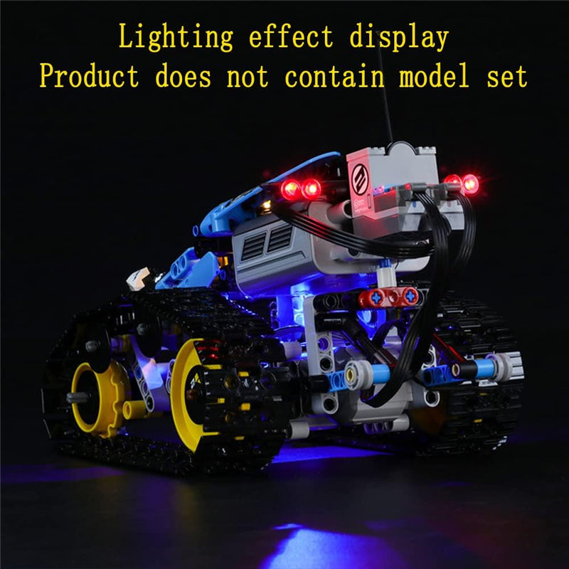 GEAMENT LED Licht-Set Kompatibel mit Lego Ferngesteuerter Stunt-Racer (Remote-Controlled Stunt Racer