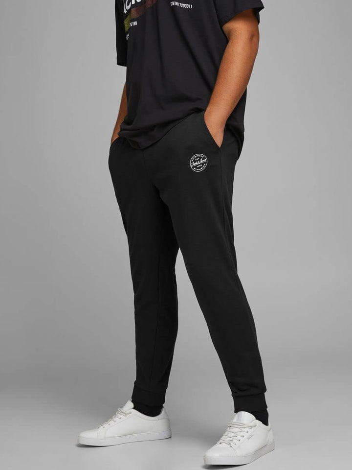 JACK & JONES Male Jogginghose Regular Fit Jogginghose XS Schwarz, XS Schwarz