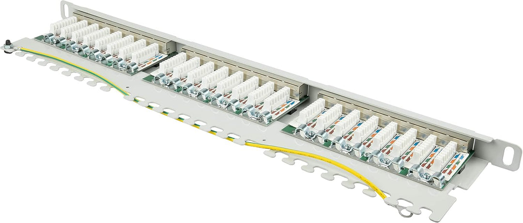 Good Connections® Patchpanel / Patchfeld - 19" - Servermontage / Rackeinbau - Cat. 6, 500 MHz - GIGA