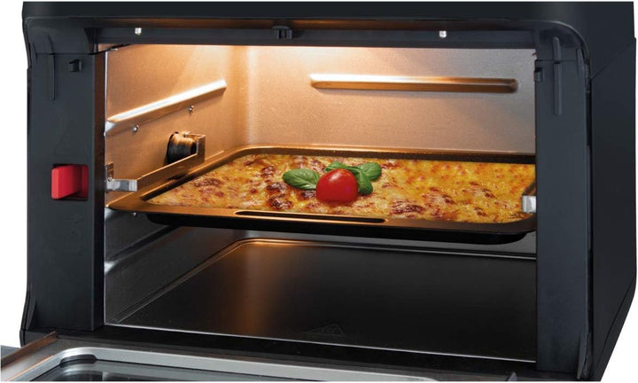 Clatronic Heissluftfritteuse | XXL Heissluftfritteuse | 11 Liter | Minibackofen | LED-Touchscreen |