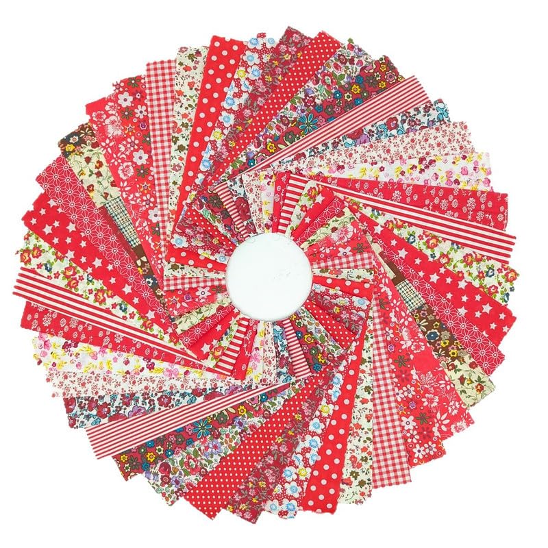 Stoffstreifen für Quilten, Nähen, 6,6 cm, vorgeschnittene Baumwolle, Blumenmuster, Stoffstreifen, Bü