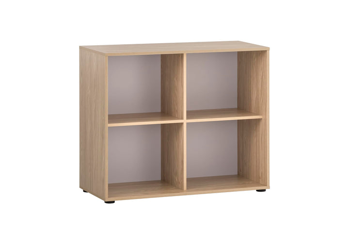 Schildmeyer Regal Antero 155773, eiche hell, 100 x 41 x 83,6 cm 4 Fächer, 4 Fächer