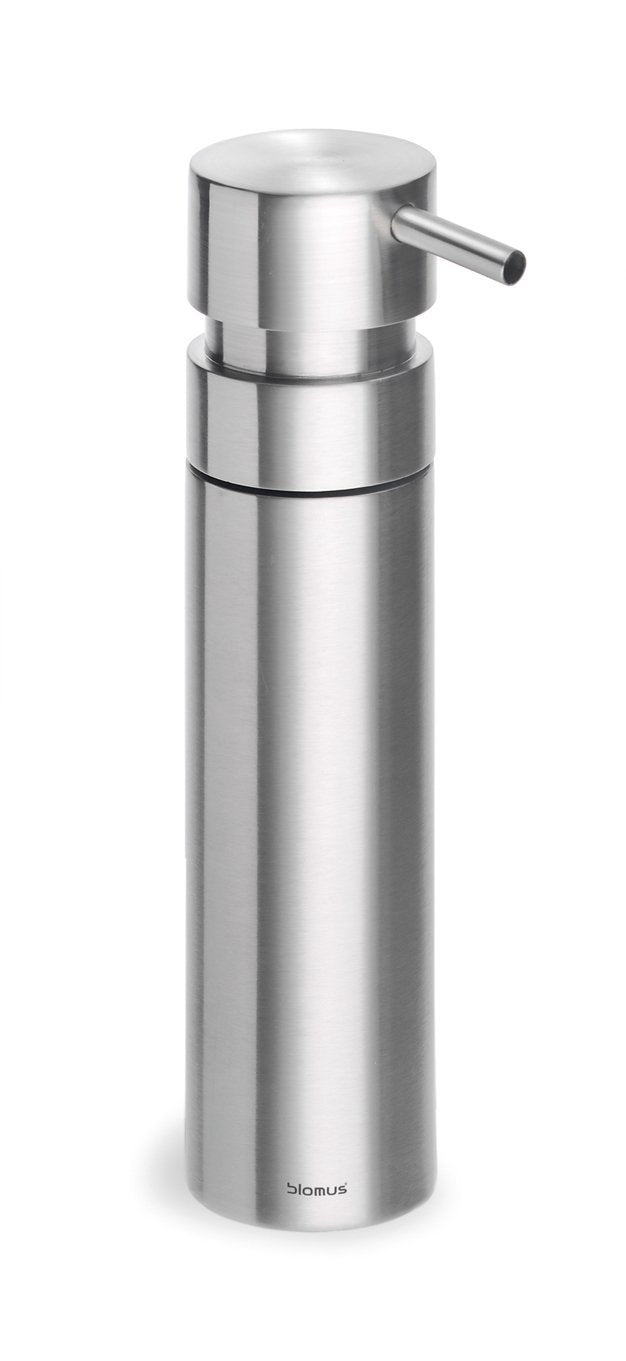 blomus –NEXIO- Seifenspender in edler Optik, Seifendosierer aus Edelstahl matt, 68615, Matt