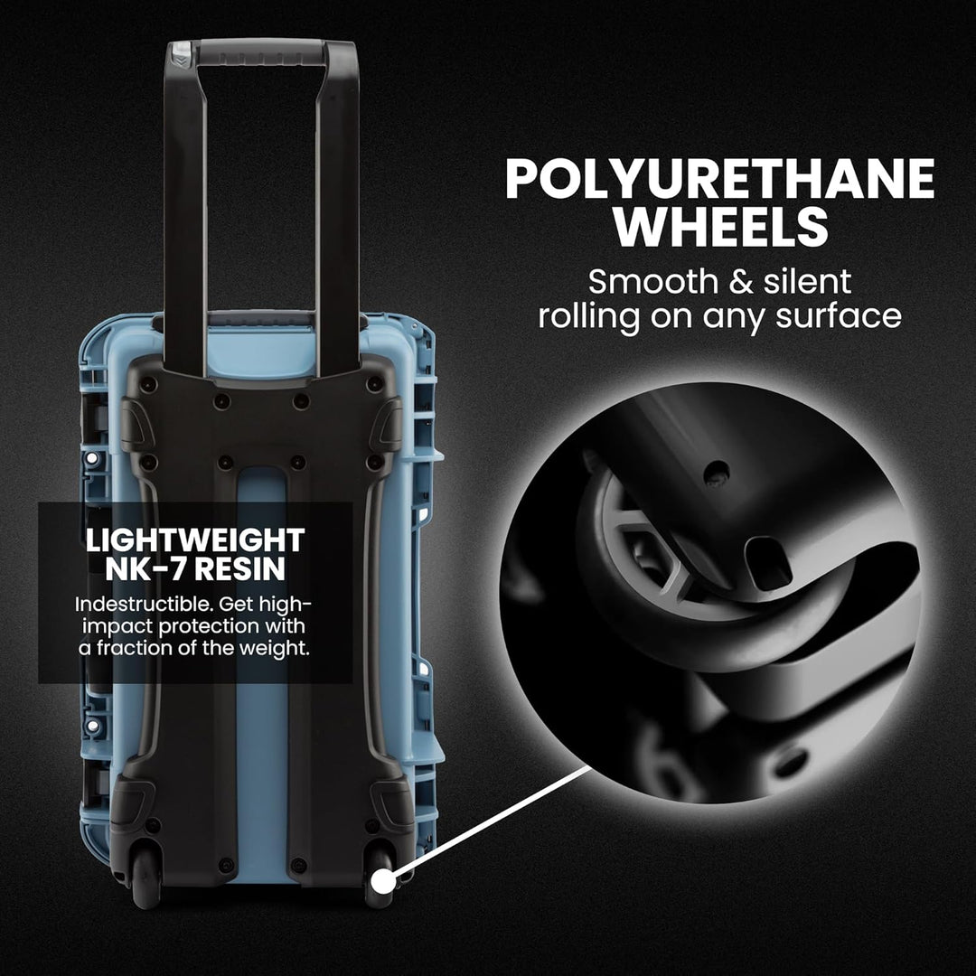 NANUK 935 – Leichter, wasserdichter Schutzkoffer aus NK-7-Kunststoff mit Rollen und individuell anpa
