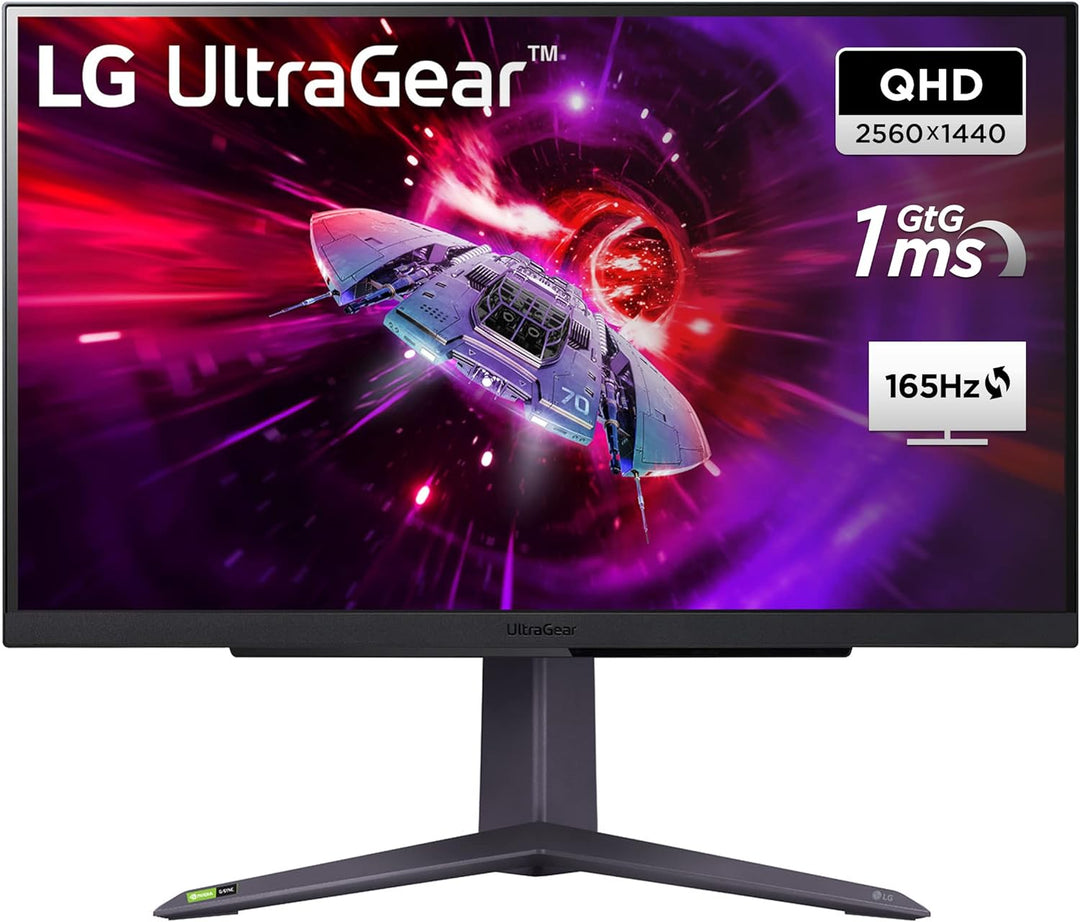 LG Electronics 27GR75Q-B UltraGear Gaming Monitor 27" (68,5 cm), 2.560 x 1.440, 16:9, WQHD 1440p, 99