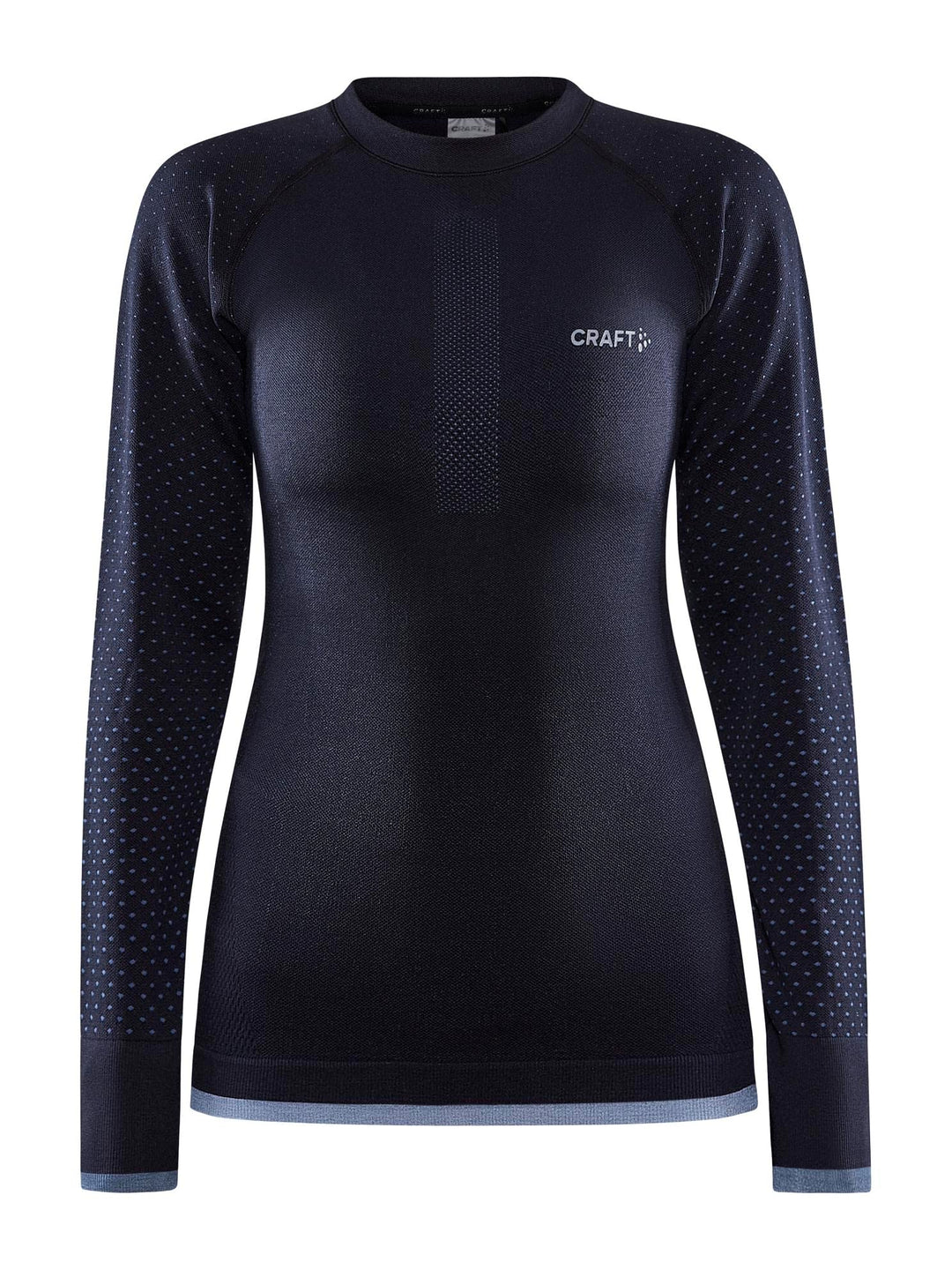Craft Damen ADV Warm Intensity Longsleeve Langarm Unterhemd Funktionsunterhemd XL Schwarz, XL Schwar