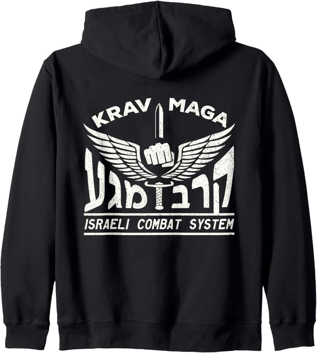 KRAV MAGA Shirt - Israeli Combat System Kapuzenjacke
