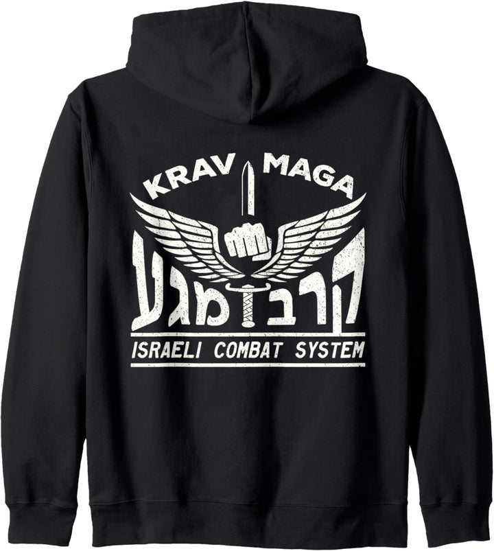 KRAV MAGA Shirt - Israeli Combat System Kapuzenjacke