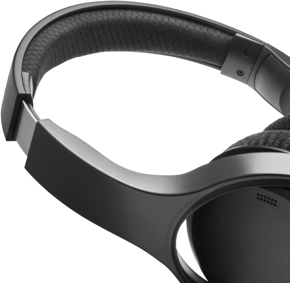 Hama TV Kopfhörer mit Kabel 6 m (verstellbarer Over-Ear Kopfhörer für Fernseher, Kopfhörer mit Lauts