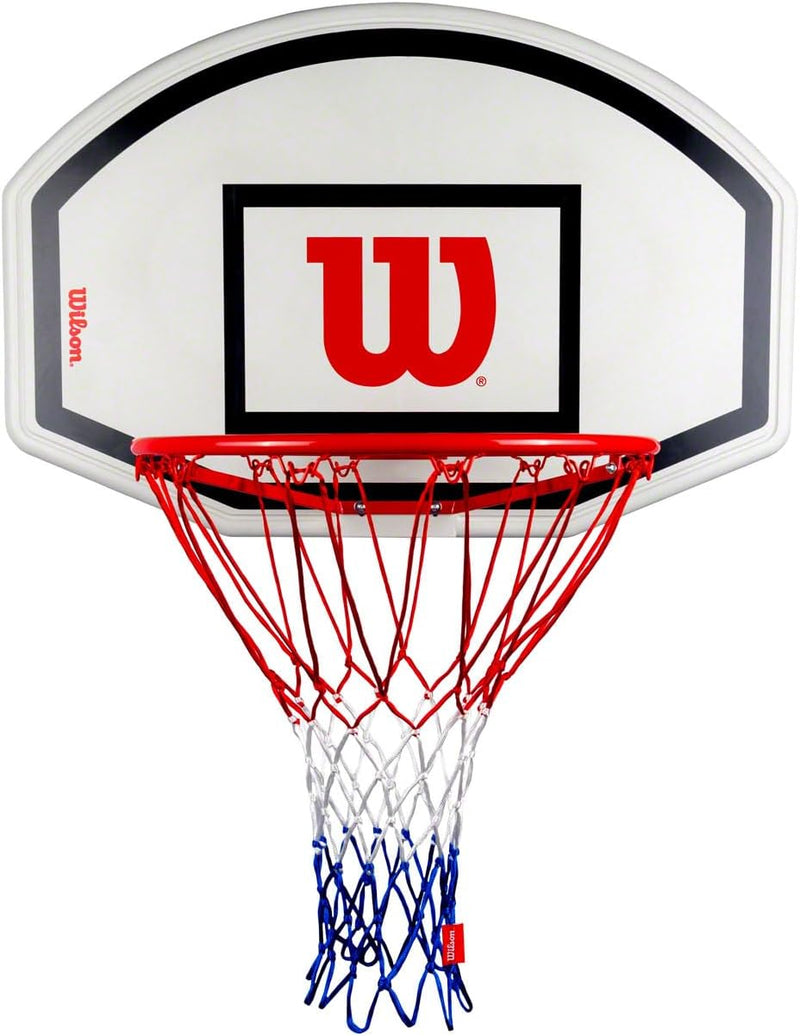 Wilson Basketballkorb mit Rückwand 90x60x1,5 cm, ø 45 cm, inkl. Netz