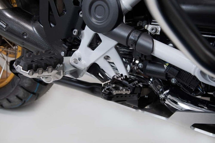 SW-Motech Fussbremshebel-Erweiterung - Schwarz. BMW R1200GS (12-18), R1250GS (18-).