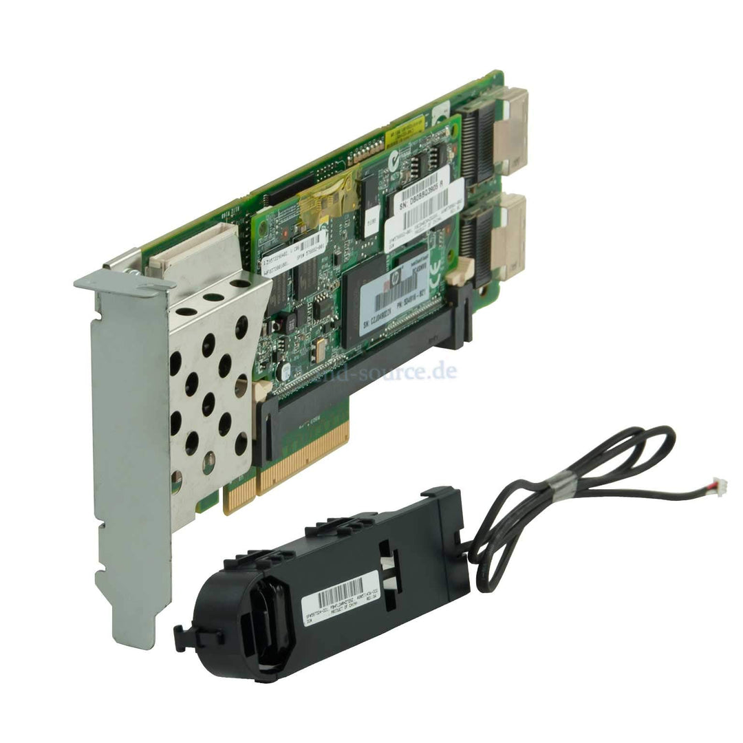 Hewlett Packard HP P410/512MB Smart Array FBWC Speichercontroller (RAID, SATA-150, SAS, 300 MBps, PC