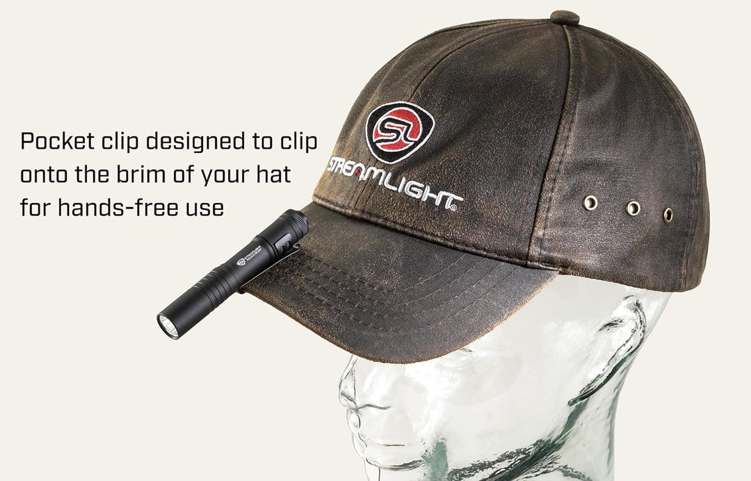 Streamlight 66318 MicroStream 45-Lumen Tägliches Tragen Ultra-Kompakt-Taschenlampe mit AAA-Alkalibat