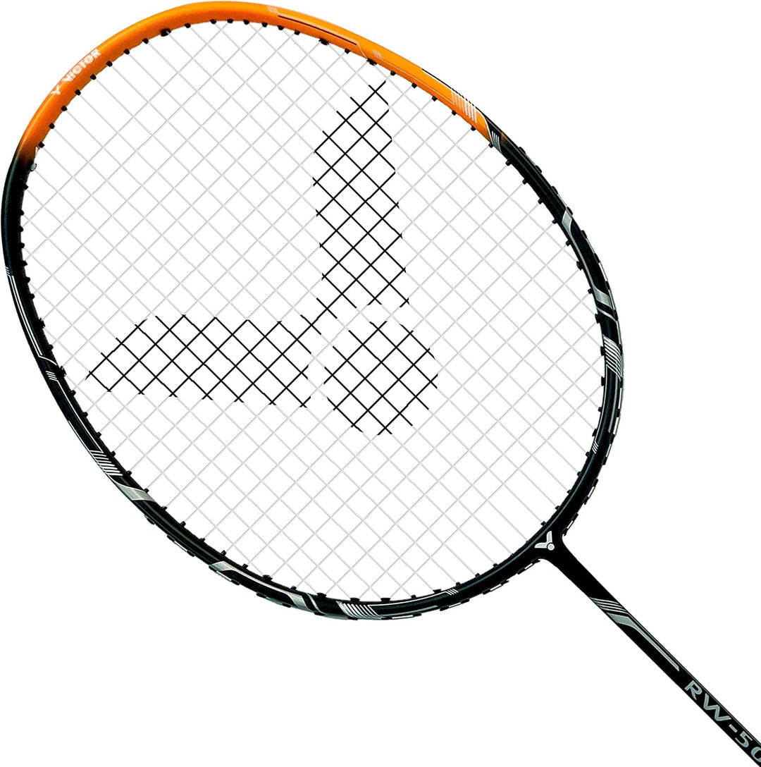 VICTOR Badmintonschläger RW-5000, erhältlich in den Farben blau, schwarz und weiss RW-5000 Orange, R