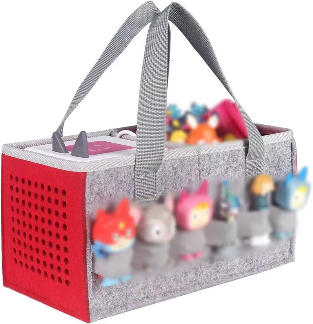 OUKNAK Tasche für Toniebox Starter Set Aufbewahrungstasche für Toniebox Figur, Home Outdoor Handtasc