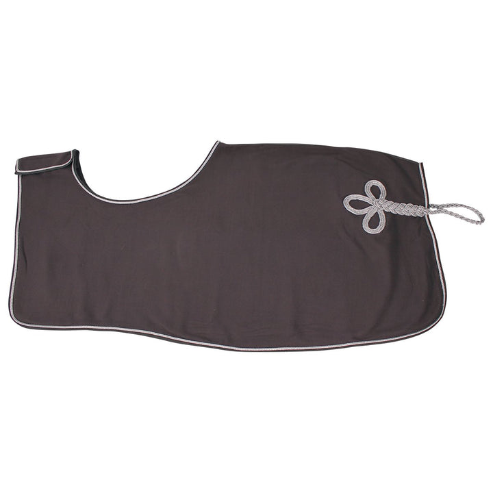 QHP Nierendecke Ausreitdecke Fleecedecke grau M, grau M