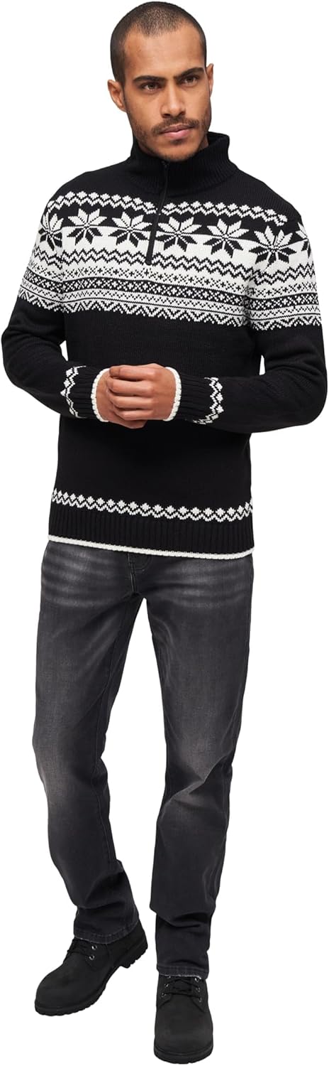 Brandit Norweger Armee Troyer Pullover Army Pulli Winter Outdoor ARBEITSPULLOVER 5XL Schwarz, 5XL Sc