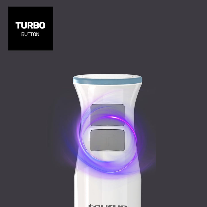 Taurus - Stabmixer 1200 Pure | 1200W | Leistungsregler & Turbo | Ergonomisches Design | Edelstahlmix