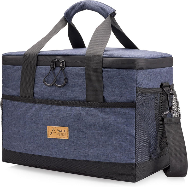 Valle Verde Multifunktionale Kühltasche – Kühlbox mit 4-lagiger Isolierung, Auslaufsicher, mit Seite