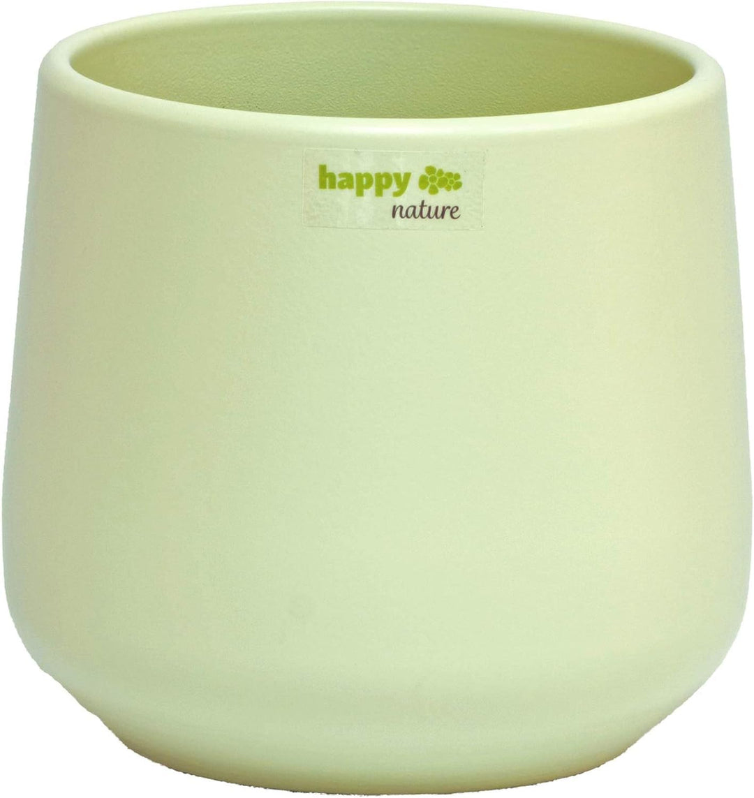 happy nature Set6 Keramik Blumentopf Sylt Mint grün Ø 13 cm H 13,5 cm