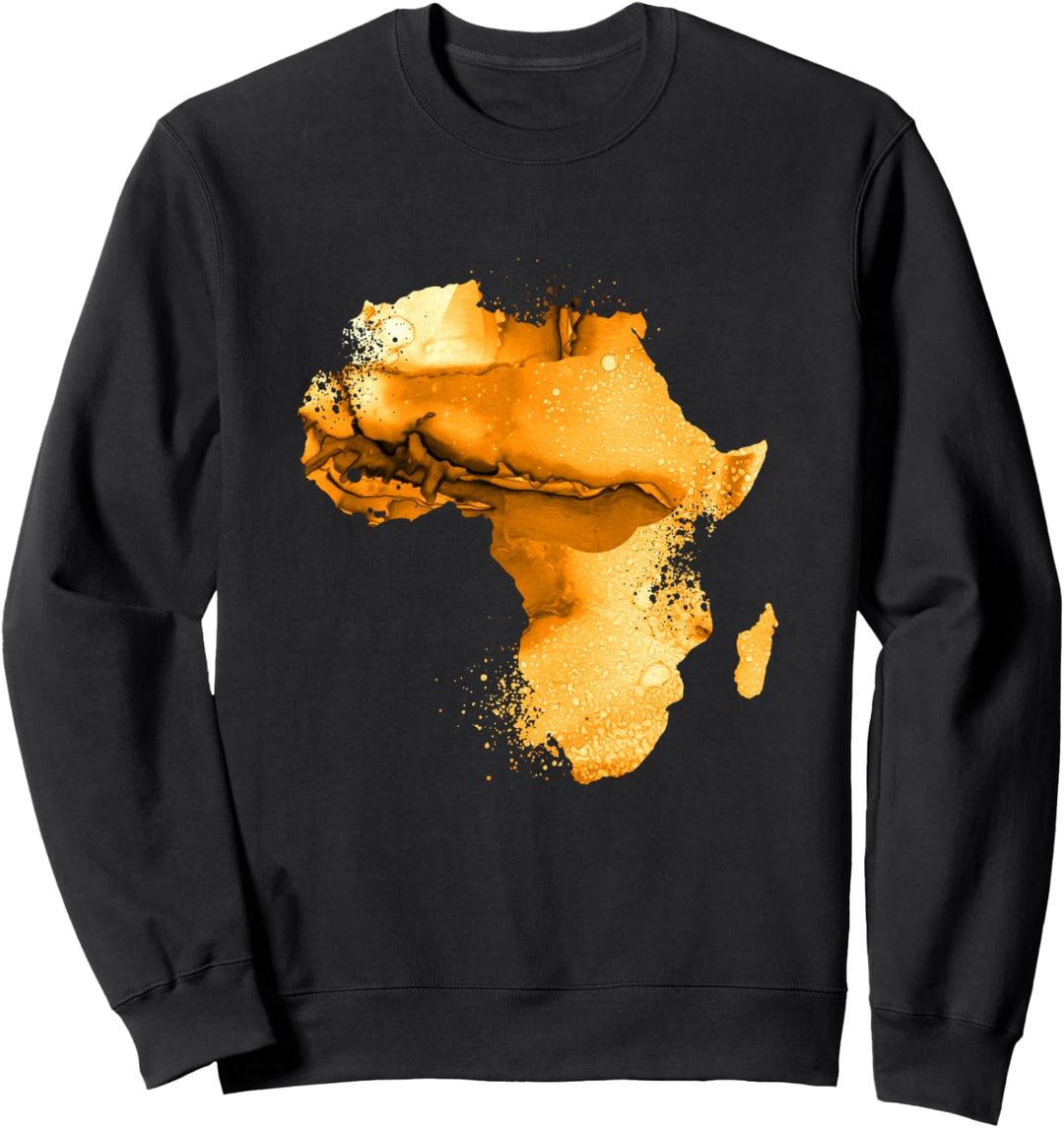 Afrika Silhouette | Safari Kleidung | Motiv Africa Afrika Sweatshirt