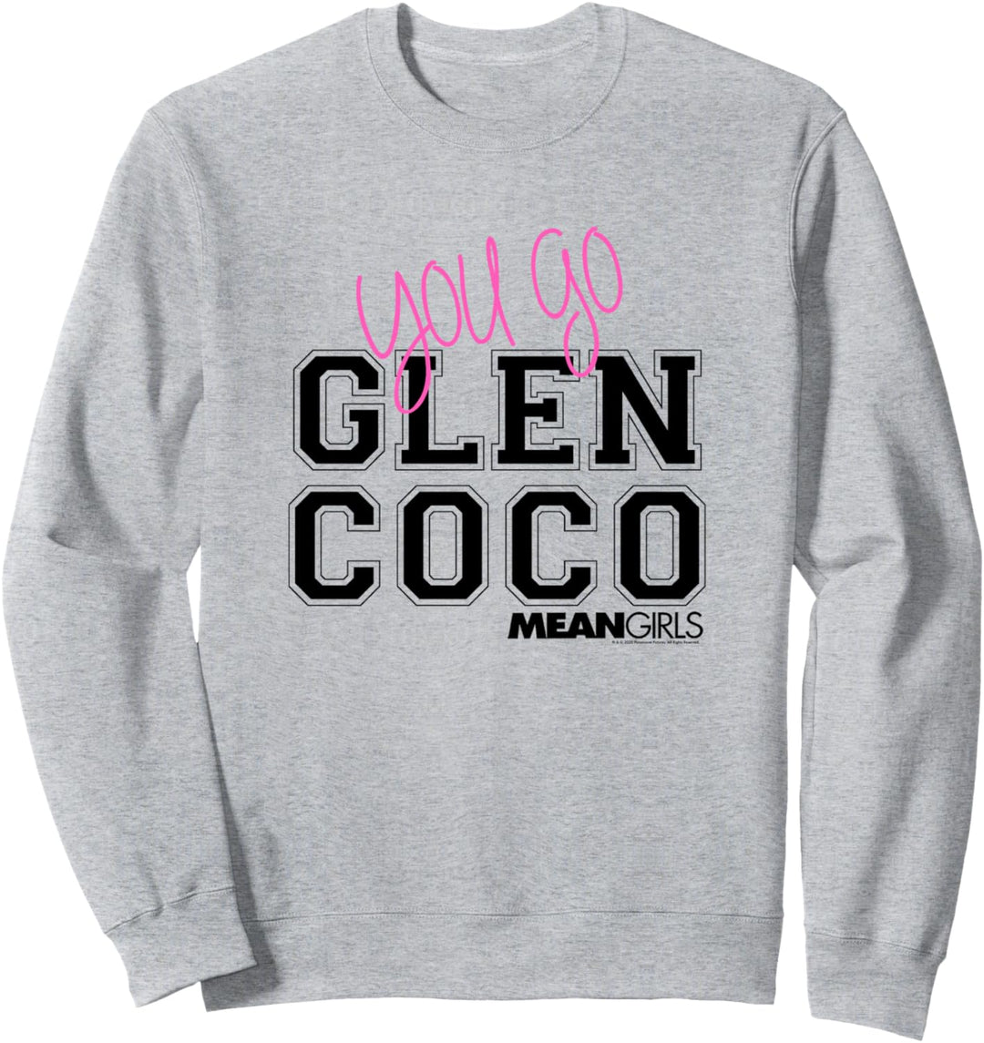 Mean Girls You Go Glen Coco Block Text Sweatshirt