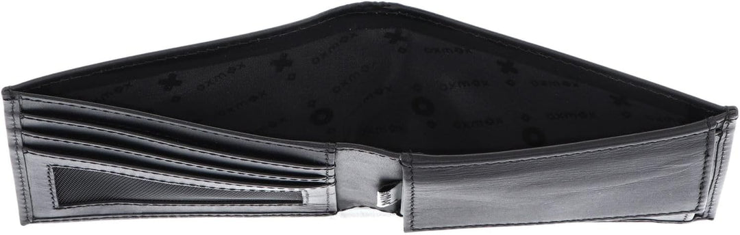 oxmox Leather Geldbörse RFID Schutz Leder 10.5 cm