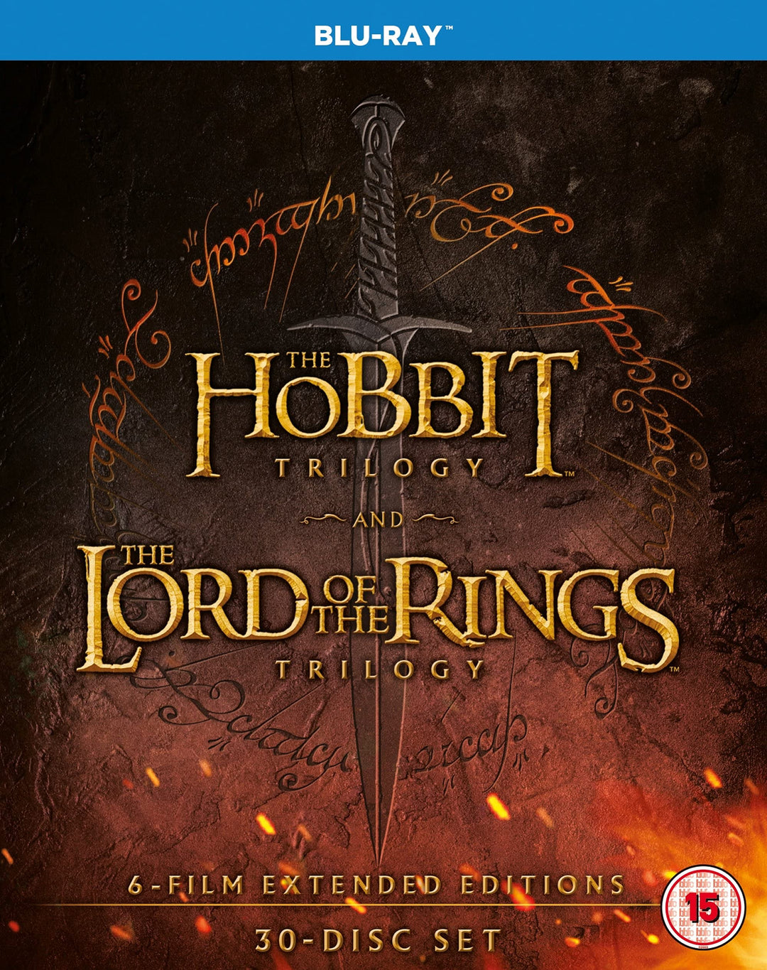 Middle Earth Six Film Collection Extended Edition (Blu-Ray) - Middle Earth Six Film Collection Exten