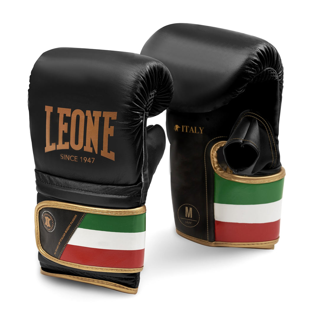 LEONE 1947, Italien Sporttasche, Unisex-Erwachsene, AC905 L Schwarz, L Schwarz