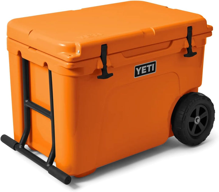 YETI Tundra Haul Tragbarer Kühler mit Rädern King Crab Orange, King Crab Orange