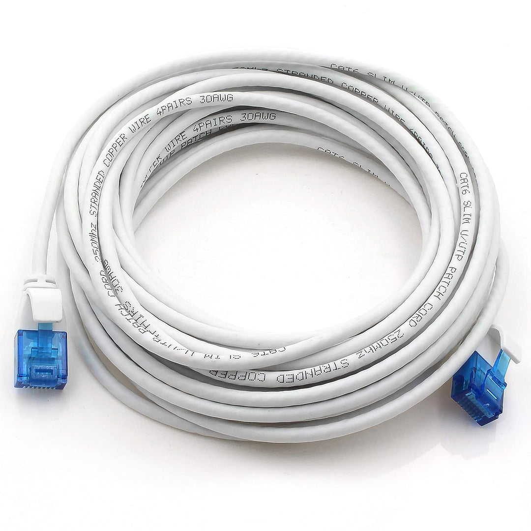 1aTTack.de 660400 Cat6 Cat.6 Kabel Cat Netzwerkkabel 7,5m - Patchkabel Slim Kabel (Kleiner Durchmess