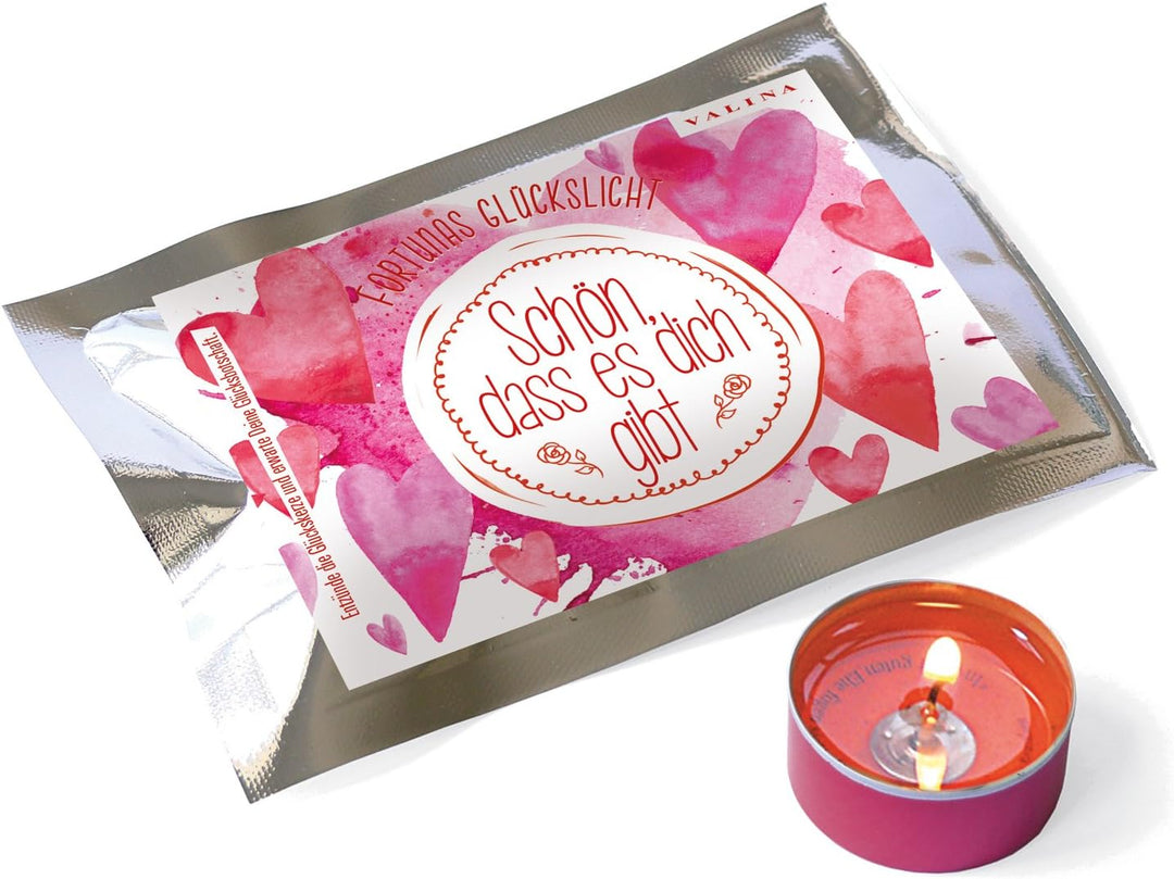 Valina Fortunas Glückslicht/Bild/Herzen/Schön, DASS es Dich gibt / 10er-Set